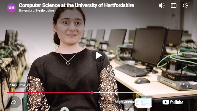 Play Video - Computer Science at the University of Hertfordshire