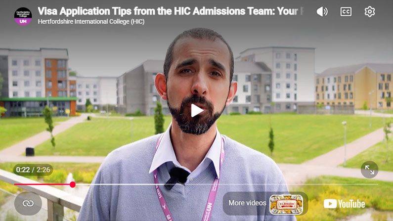 Play Video - Visa Application Tips from the HIC Admissions Team: Your Pathway to Studying Abroad